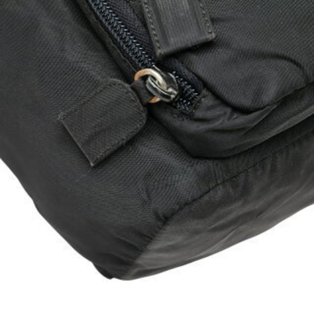 Prada Triangle Backpack Black Nylon - image 7